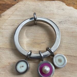 Vintage SWATCH Bijoux Stainless Steel Pendent